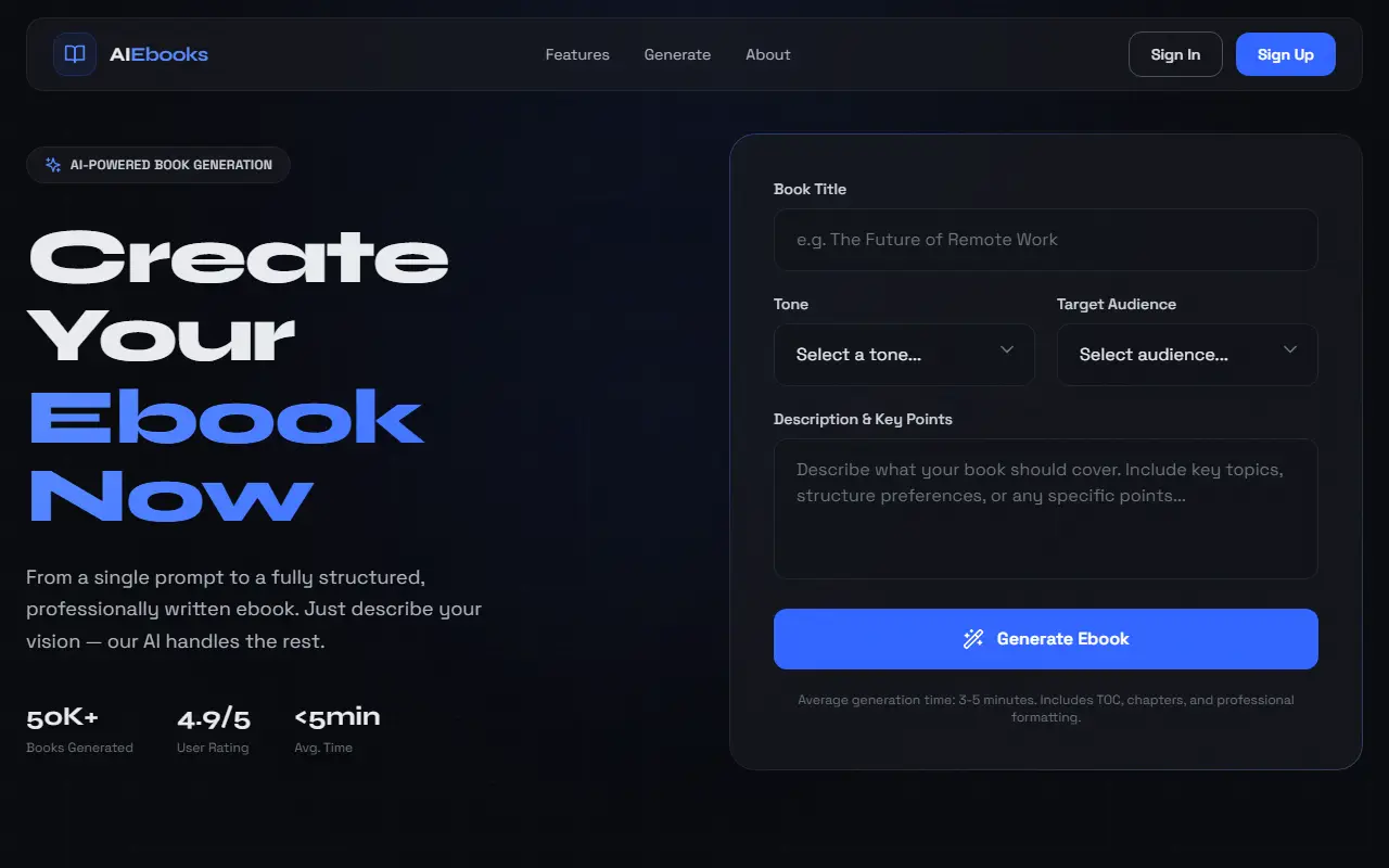 aiebooks.store homepage screenshot