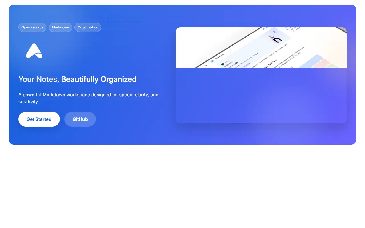 Alexandrie homepage screenshot