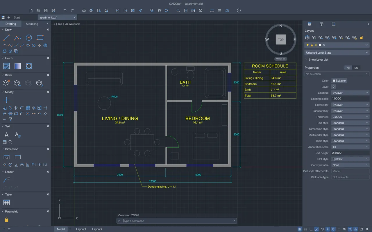 CADCraft homepage screenshot