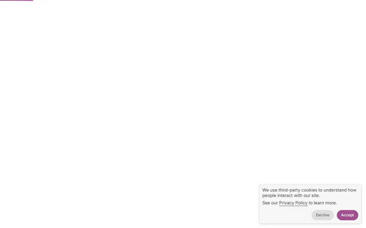 Convex homepage screenshot