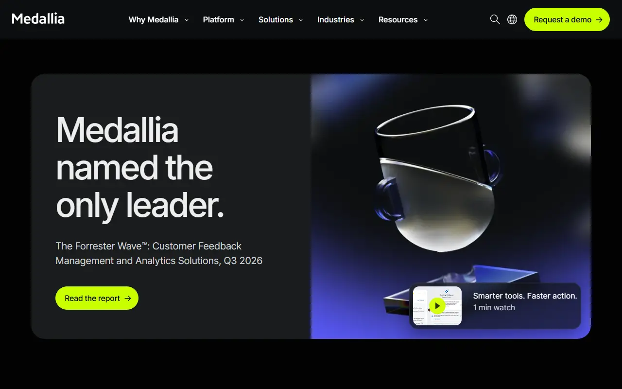 Decibel homepage screenshot