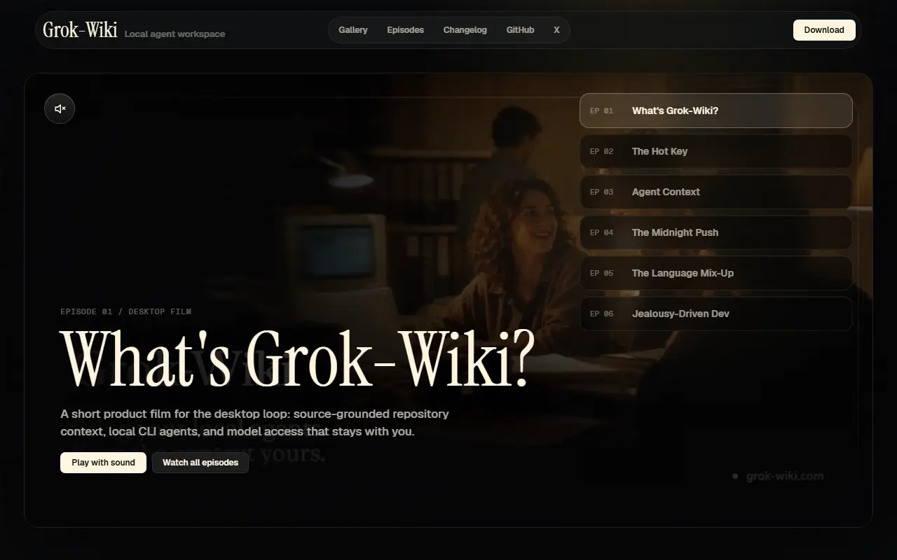 DeepWiki-Open homepage screenshot