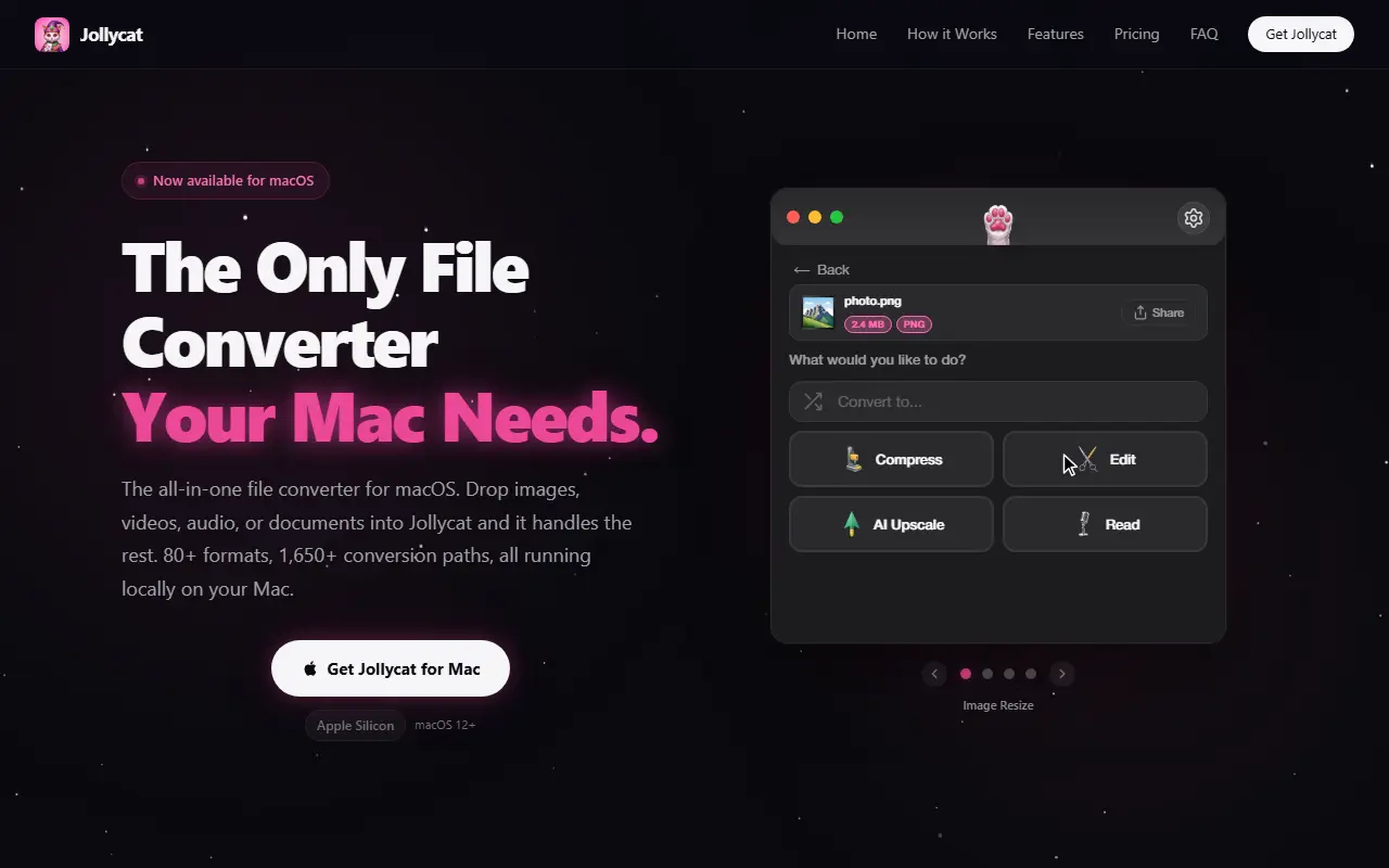 Jollycat homepage screenshot