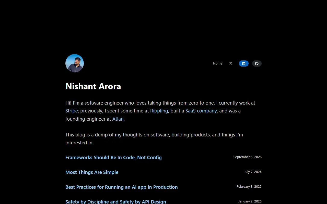 Matterwiki homepage screenshot