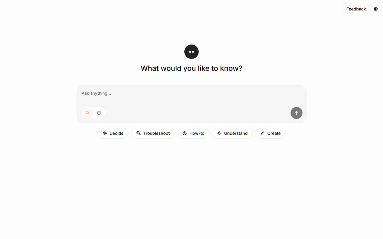 Morphic homepage screenshot