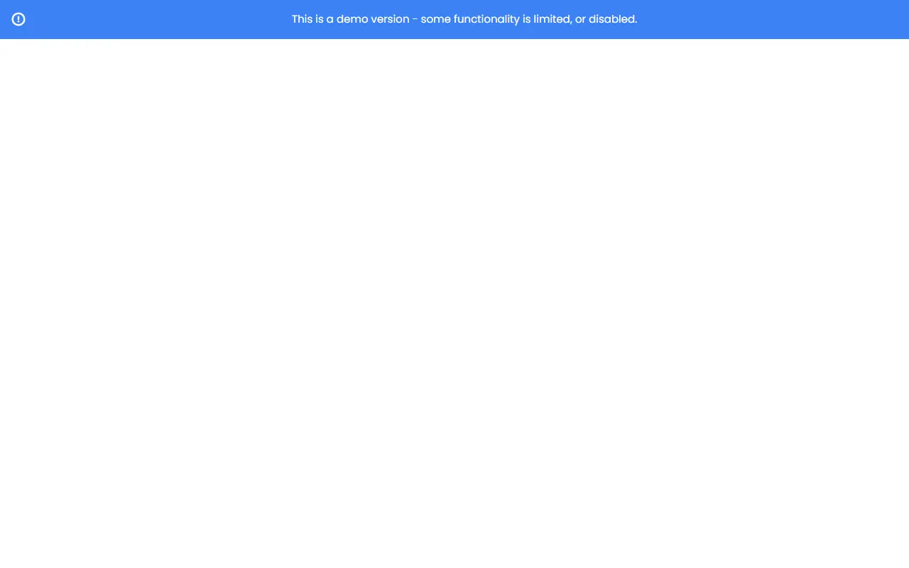 Personal Management System homepage screenshot