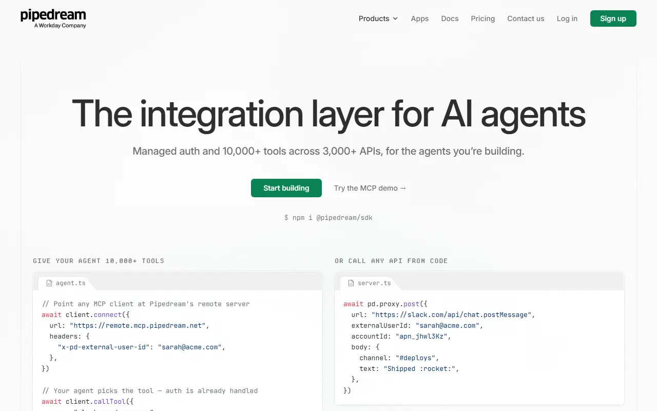 RequestBin homepage screenshot