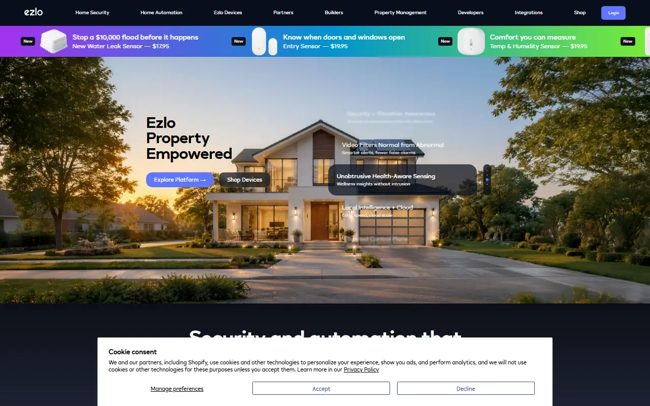 Vera (by Ezlo) homepage screenshot